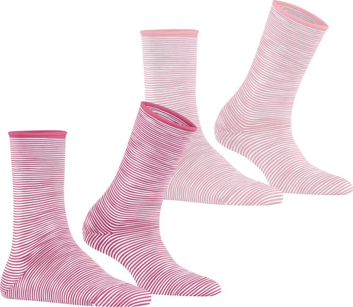 Produktbild Esprit Allover Stripe 2-Pack Baumwollsocken (2er Pack, 39 - 42)