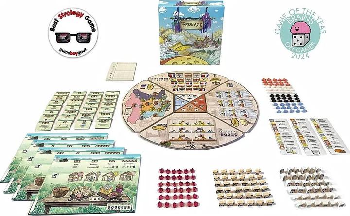 Produktbild Asmodée Fromage (Deutsch, 1 - 4 Spieler)