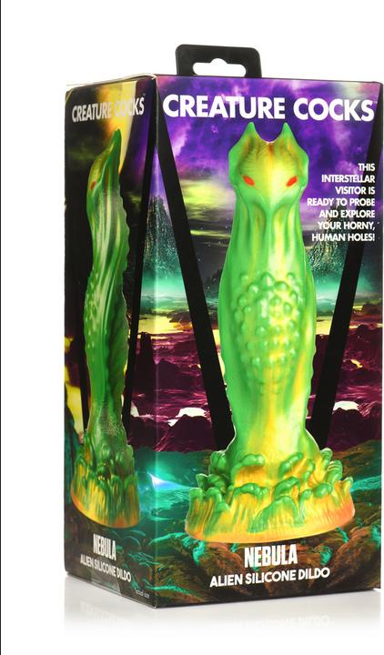Actual product image Creature Cocks Nebula - Alien Silicone Dildo
