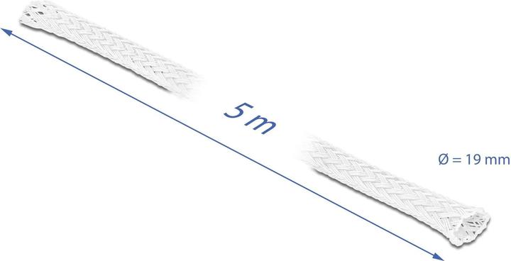 Actual product image Delock Braided sleeving (Cable conduit, 500 cm)