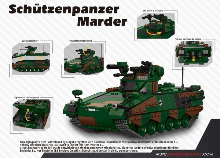 Produktbild XingBao 06051 Schützenpanzer Marder
