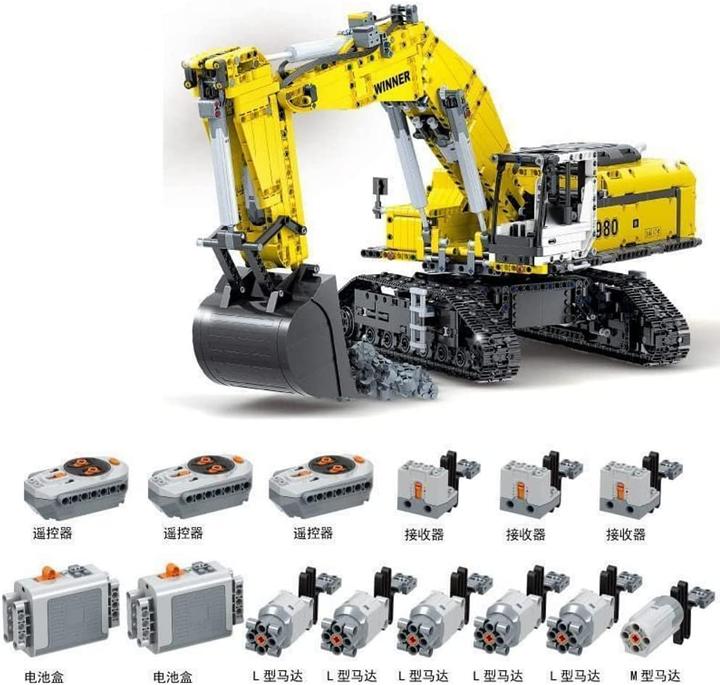 Produktbild Winner Bricks 1431 Raupenbagger