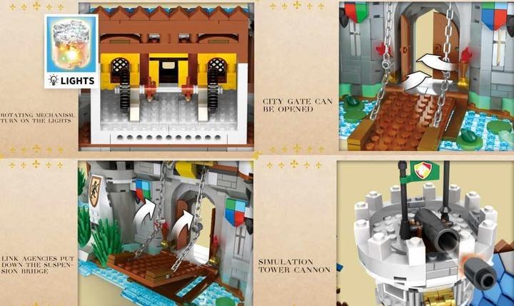 Actual product image ReoBrix 66006 Medieval Town