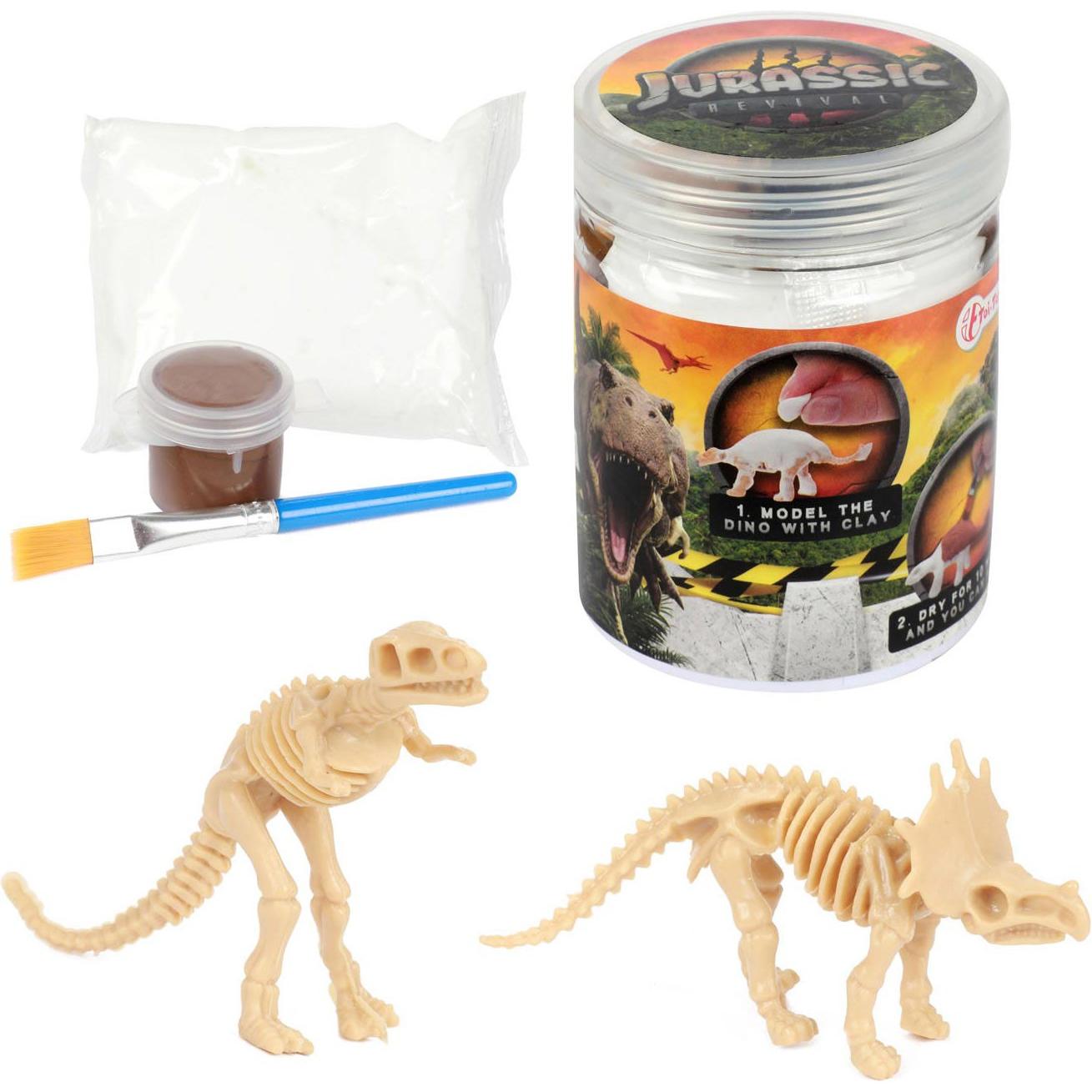 Thumbnail - Toi-Toys World of Dinosaurs Air Clay Modellieren Sie Ihren eigenen Dino Kleiset