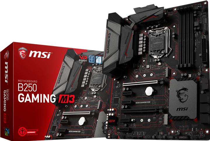 Immagine prodotto MSI B250 Gaming M3 (LGA 1151, Intel B250, ATX)