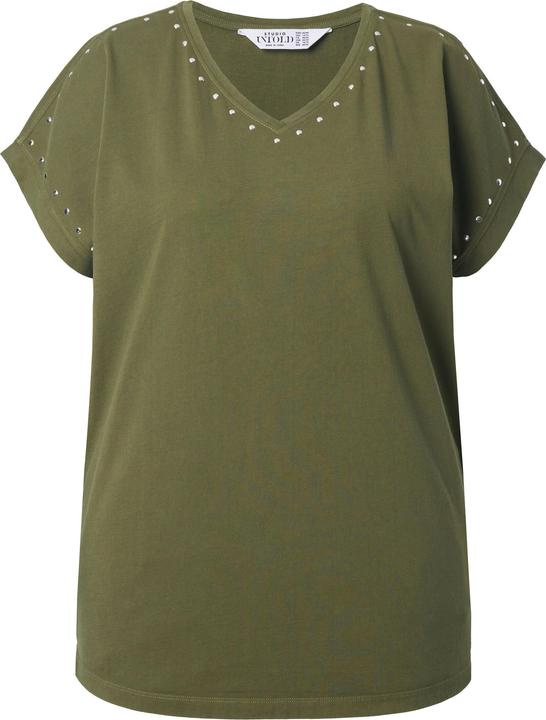 Produktbild Studio Untold T-Shirt, oversized, Nieten, acid washed (42, 44)