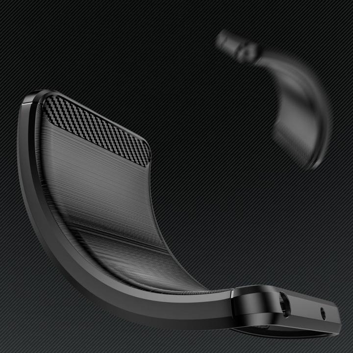 Immagine prodotto Hurtel Custodia in carbonio per Realme 10 Pro custodia in silicone flessibile in carbonio nero (Realme 10 Pro)