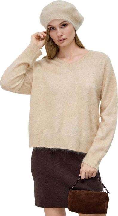 Produktbild Bellemere Pullover Brushed Silk Cashmere V-Neck Sweater (One Size)