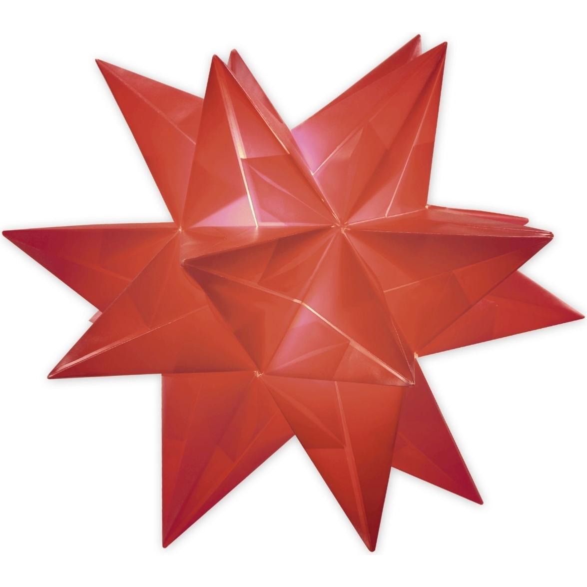 Thumbnail - Ursus, Bastelpapier, Faltblätter Aurelio Stern Transparentpapier 115g/qm 30x30cm 33 Blatt rot (115 g/m², 33 x)