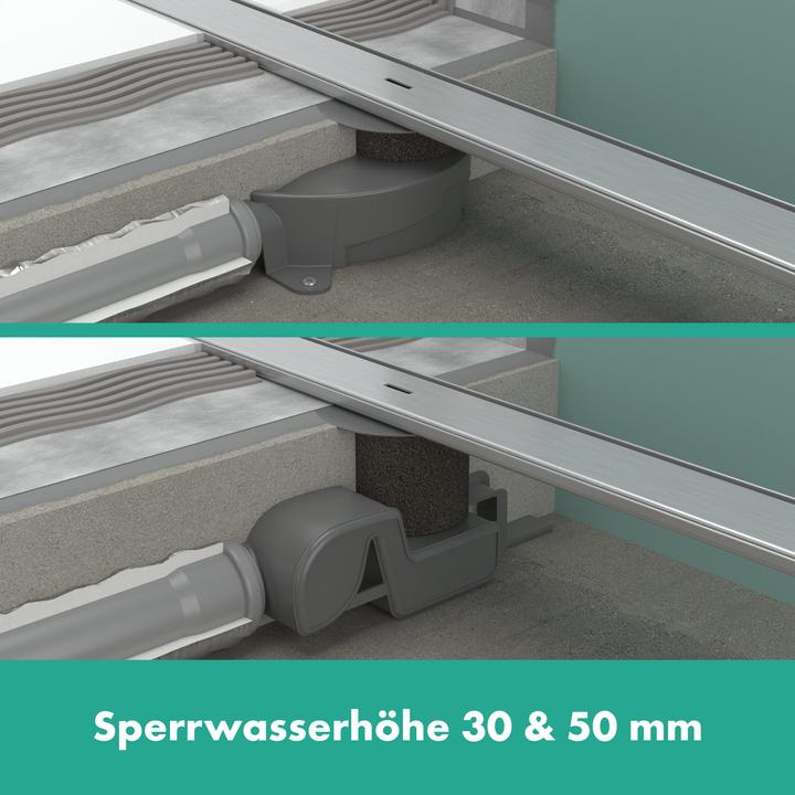 Produktbild hansgrohe HG Duschrinne RainDrain Allround Komplettset 900mm (900 mm)