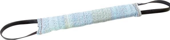 Julius-K9 K9 Dummy, bomuld, 45x5cm, indv. syning, 2 håndtag (Snackbeutel Hund)