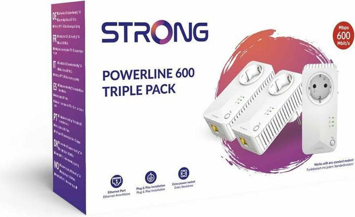 Immagine prodotto Strong PL600TRIEUV2 PL600TRIFR (600 Mbit/s)