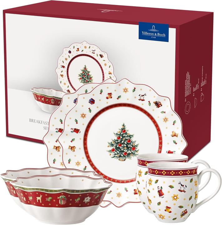 Actual product image Villeroy & Boch Breakfast for 2 white, set of 6 Toy's Delight (6 pcs.)