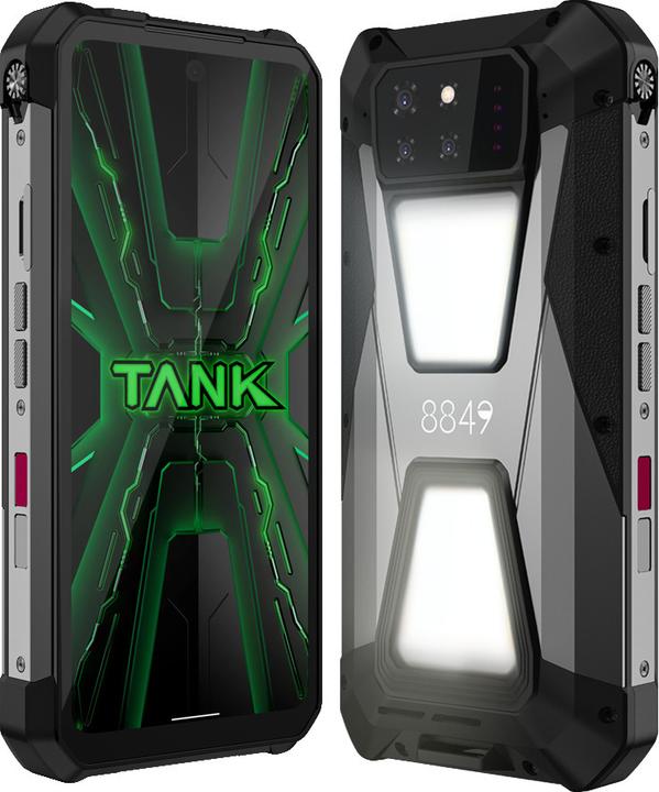 Image du produit Unihertz Tank 3S (256 Go, Gris<br/, Noir, Double SIM, 5G)
