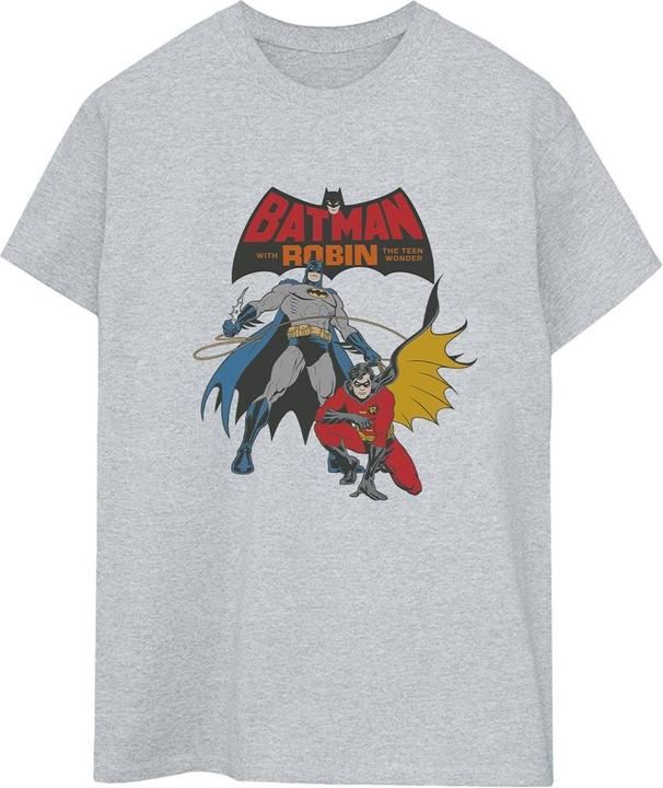 Produktbild Batman und Robin Baumwolle Boyfriend TShirt (XL)