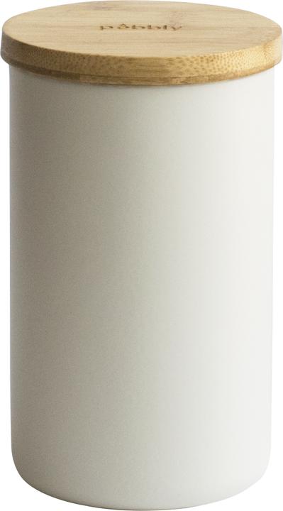 Immagine prodotto Pebbly Barattolo per biscotti in metallo bianco 2300ml/15x15x15,5 cm (2.30 l)