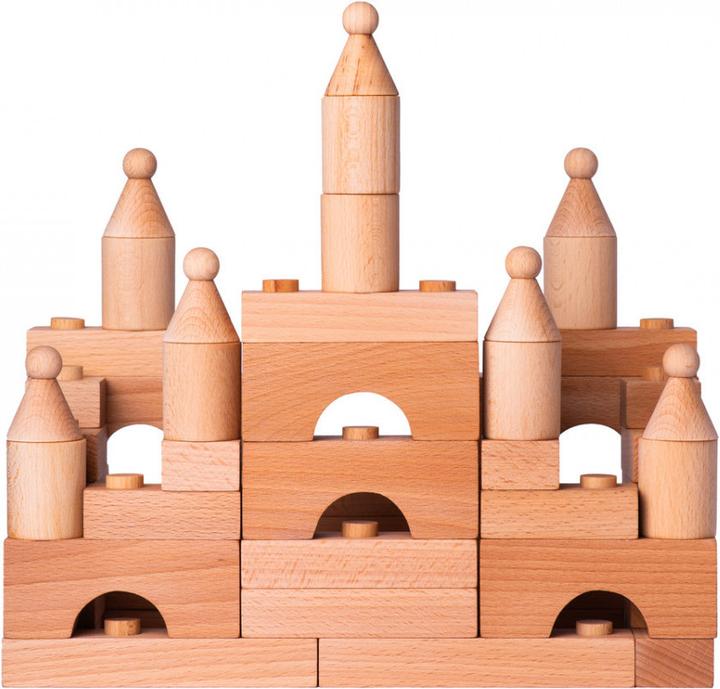 Holzecke Blocchi da costruzione in legno 56 elementi Galaxus