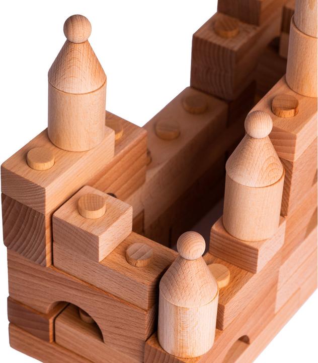 Image du produit Holzecke cubes en bois 56 éléments