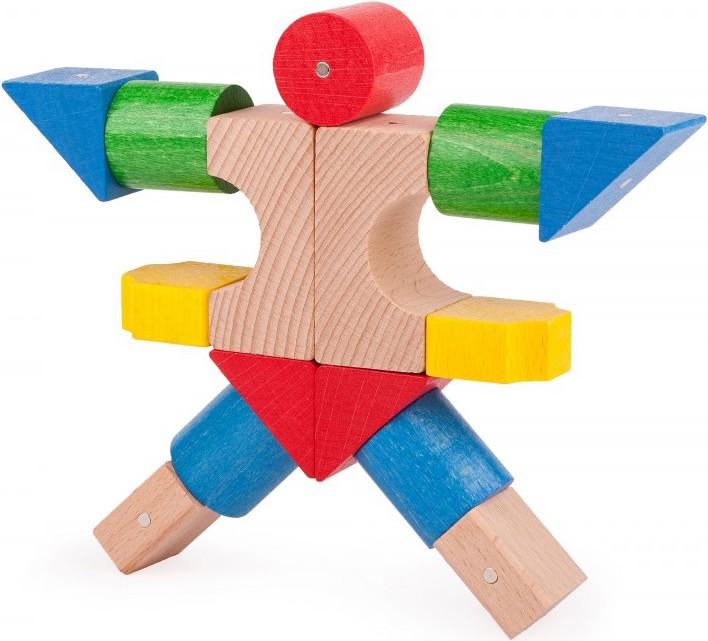 Image du produit Holzecke Magnetische Holzblöcke Mini Farbe