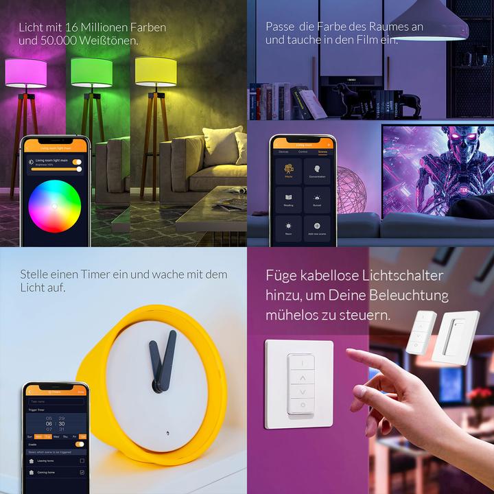 Immagine prodotto AduroSmart Set iniziale E27 (E27, 806 lm, 2 x)