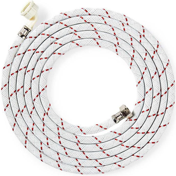 Produktbild Nedis Nylon Zulaufschlauch 1/2 " Straight 3/4 ‚‘ abgewinkelt 10 bar 90 °C 2.00 m Anwendu Unisex