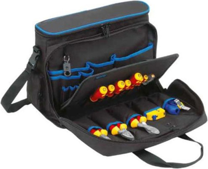 Produktbild Klauke Werkzeugtasche aus Nylon mit Laptopfach, 440 x 200 x 330 mm