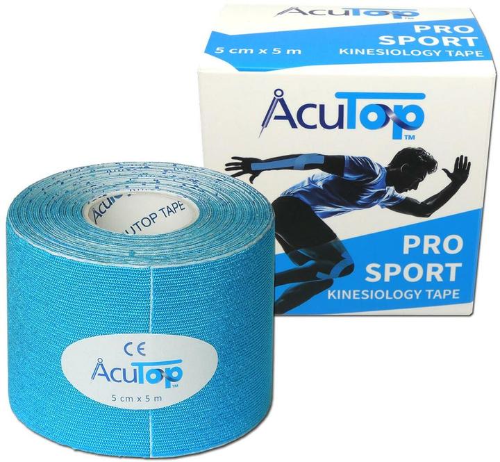 Immagine prodotto AcuTop Kinesio Tape Pro Sport, 5cmx5m, blu (5 m)
