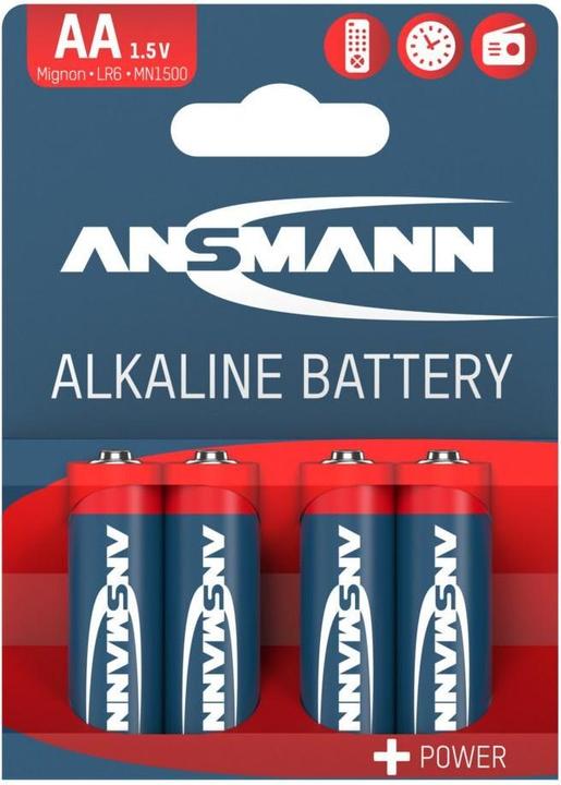 Image du produit Ansmann Alcaline (4 pcs, AA, 2800 mAh)