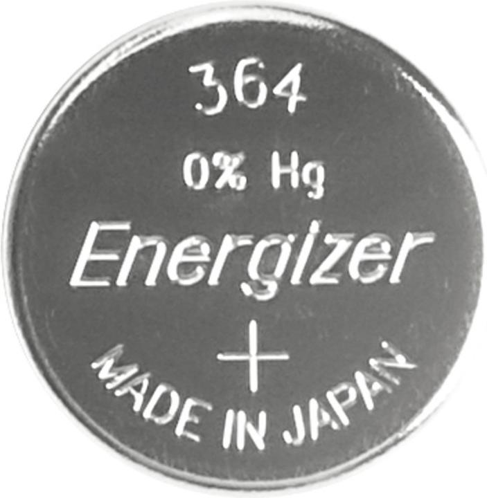 Actual product image Energizer Silver oxide button cell, SR60/364/363, 1.55 V/20 mAh (1 pcs., SR60, 20 mAh)