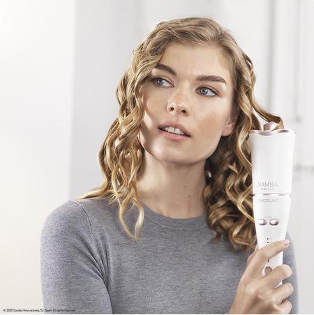 Actual product image Cecotec Automatic Hair Curler Bamba Surfcare 800 Magic Waves Pro with Keratin Coating and Argan Oil Real Ion