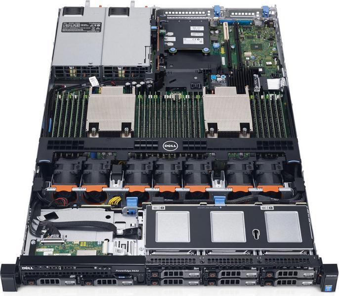 Image du produit Dell PowerEdge R630 (Intel Xeon E5-2603 v4, 8 Go, Serveur en rack)