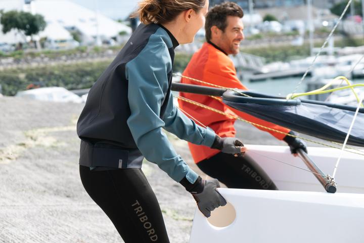 Image du produit Tribord Veste coupe-vent pour femme Sailing - 500 BLUE