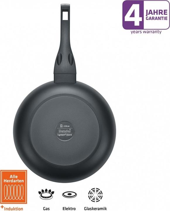 Produktbild Berndes Wok Alu Recycled Induction 28 cm (28 cm, Wok Pfanne, Aluminium)