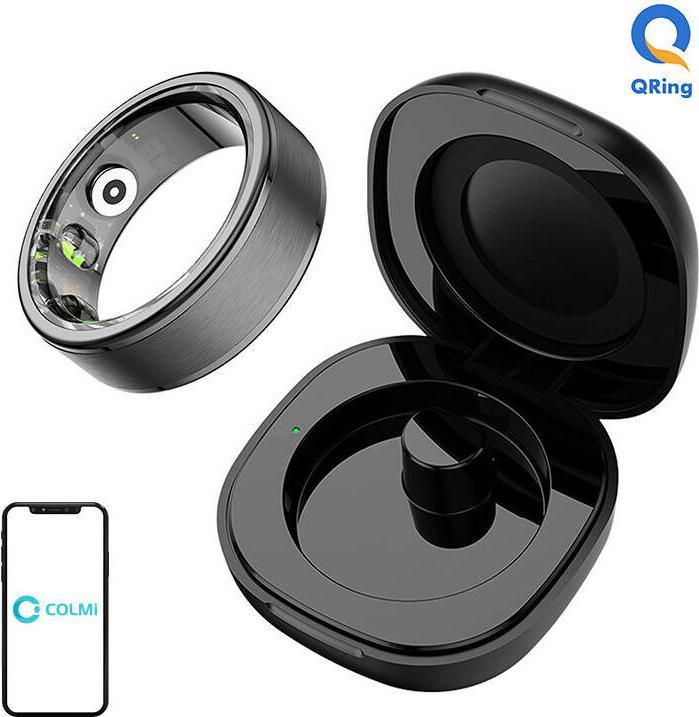 Actual product image Colmi Smartring R03 18.1MM 8 (Czarny) (8)
