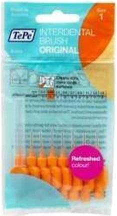 Actual product image TePe Angle ISO 1 interdental brushes (6 x, 0.45 mm)