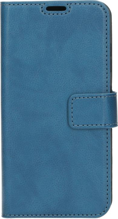 Actual product image Mobiparts Classic Wallet Case Samsung Galaxy S23 (2023) Steel Blue (Samsung Galaxy S23+)