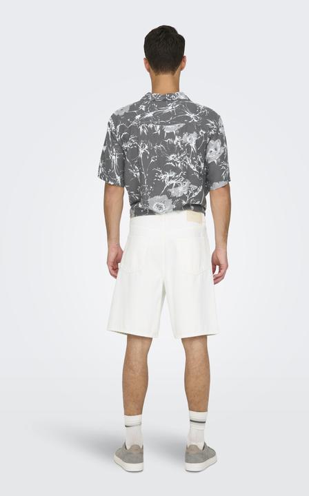 Produktbild Only & Sons ONSFADE Mittlere Taille Locker geschnitten Shorts Jeans-Shorts (M)