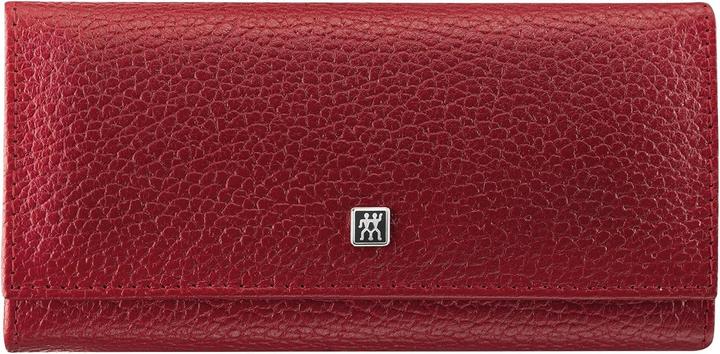 Actual product image Zwilling Push-button case, 5 pcs | leather | red (97438-003-0)