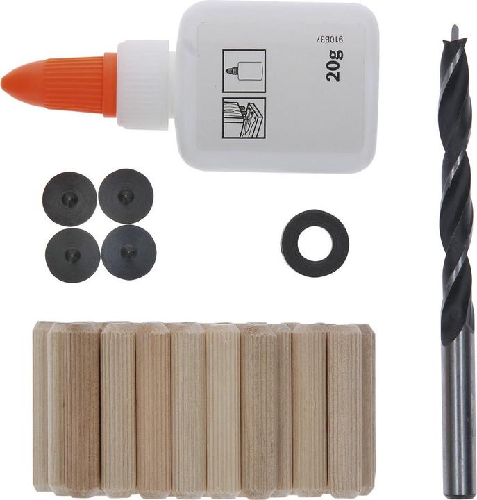 Actual product image Bosch Professional Zubehör Dowel set Accessories 40 mm 8 m (32 pcs.)