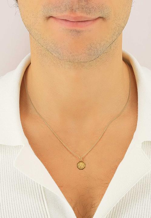 Image du produit Muau Pendant guardian angel yellow gold 750, 16x10mm (Or jaune 750/18K)