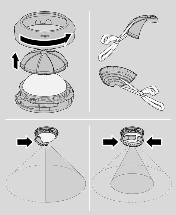 Produktbild Steinel Bewegungsmelder IS2360-3 ECO schwarz (12 m)