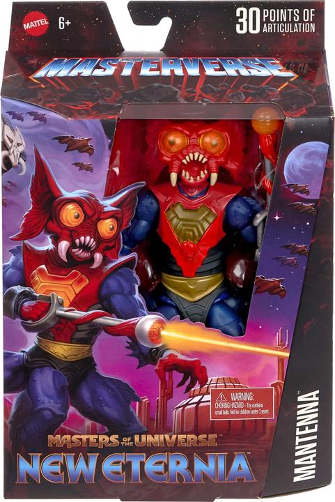 Image du produit Mattel Les Maîtres de l'Univers : New Eternia Masterverse Figurine Mantenna 18 cm