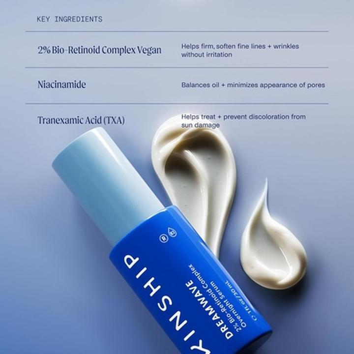 Actual product image Kinship Dreamwave 2% Bio-Retinoid Overnight Renewal Serum - Retinol (30 ml)