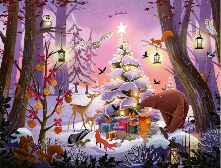 Actual product image Ravensburger Christmas in the Woods (2000 pieces)