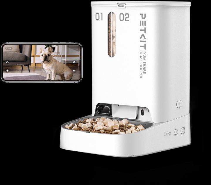 Actual product image Petkit YumShare Dual-Hopper with Camera (5 l)