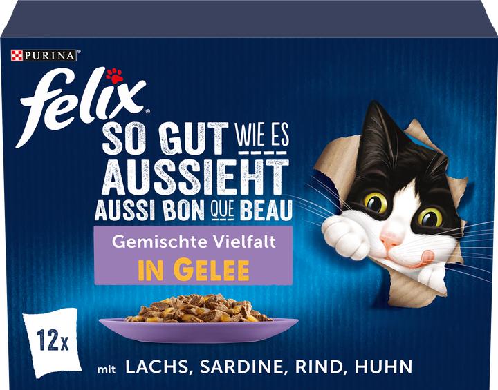 Produktbild Felix Gemischte Vielfalt (Senior, Adult, 12 Stk., 1020 g)