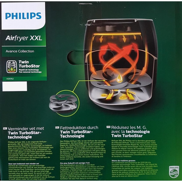 Produktbild Philips HD9762/90 Airfryer