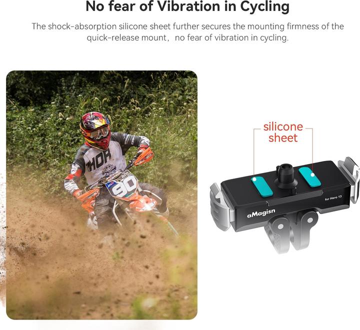 Actual product image aMagisn Metall Quick Release Mount
