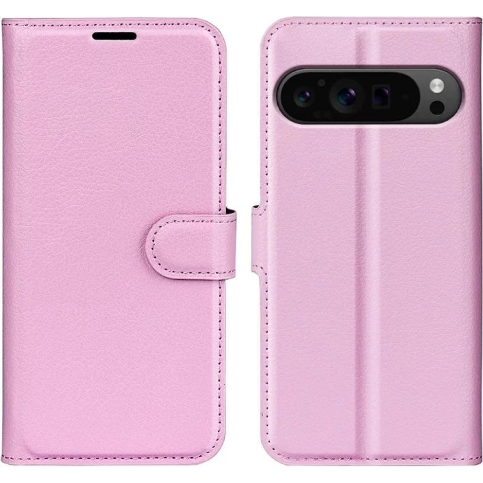 Screenguard Google Pixel 9 Pro Leather Guard Lederhülle (Google Pixel 9 Pro), Smartphone Hülle, Rosa