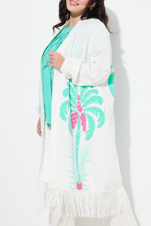 Produktbild Angel of Style Kimono, Musselin, Palmen-Print (42)